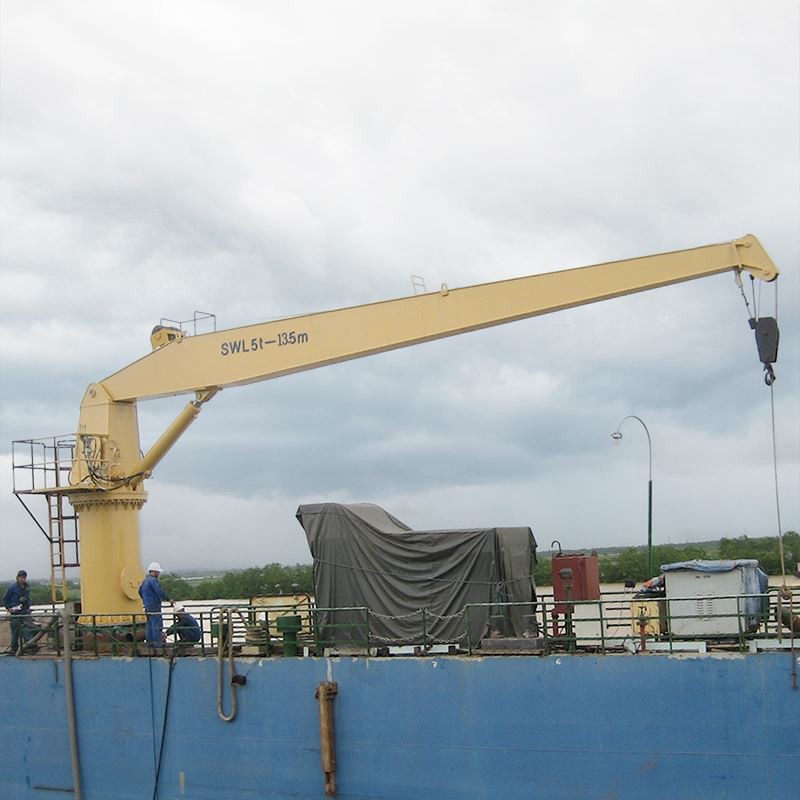 Marine Pedestal Crane