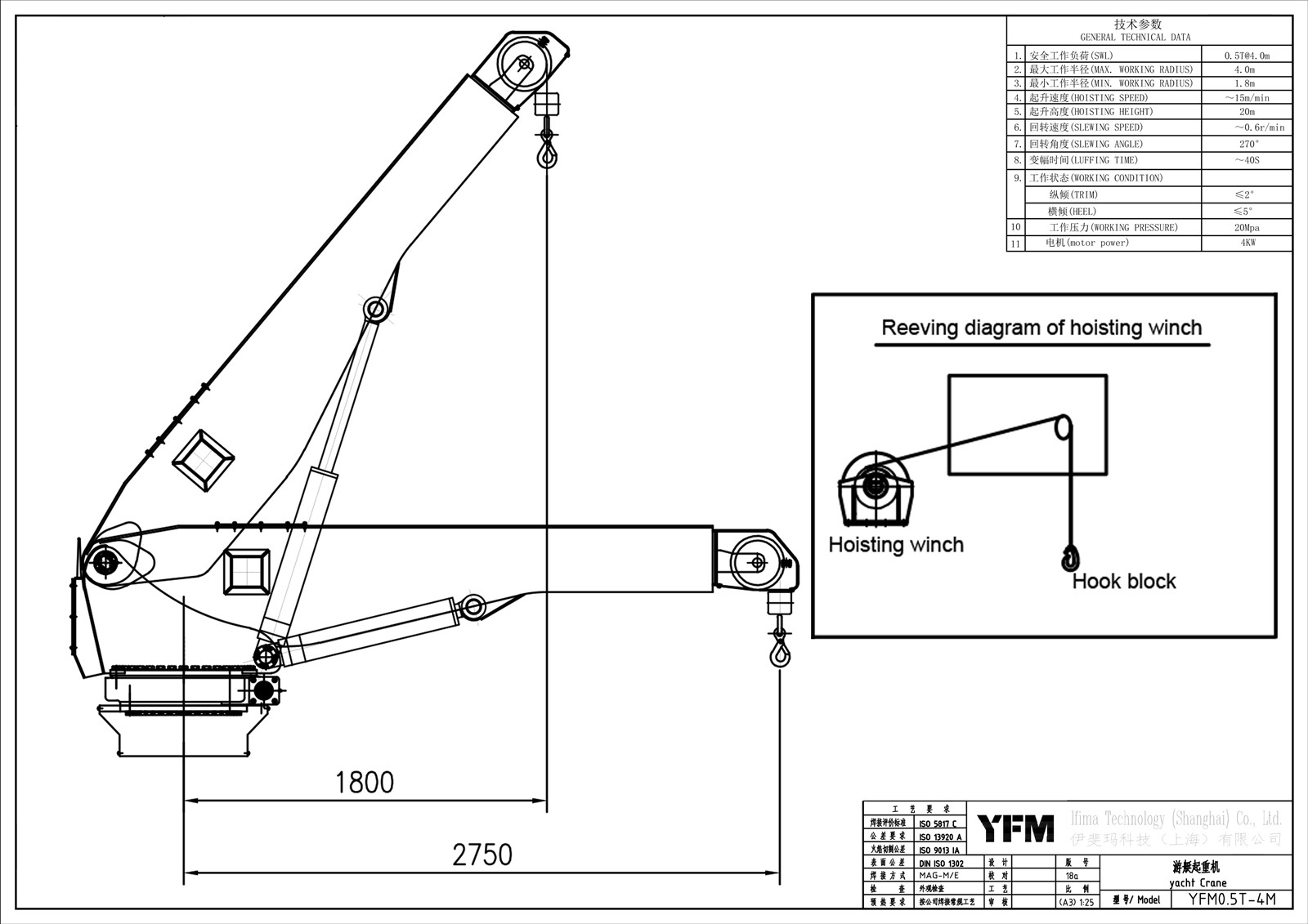 yacht crane yacht crane