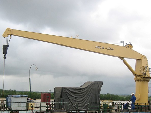 Marine Pedestal Crane Marine Pedestal Crane